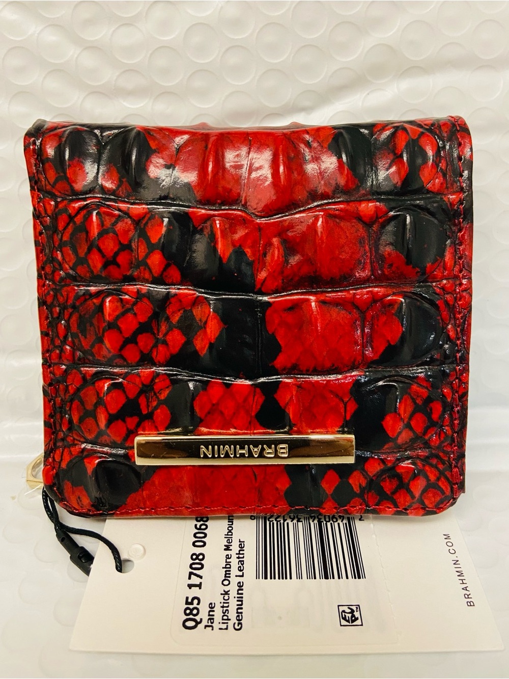 Brahmin Lipstick 💄 Jane Wallet